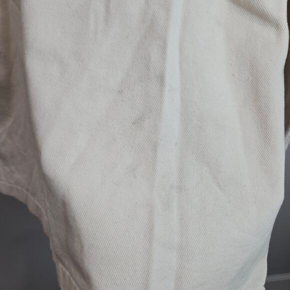 WEK the World Vintage Boho Shirt Jacket Oversized Lace Pockets Floral USA Made - Picture 6 of 8